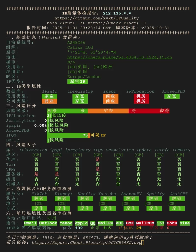 图片[2]-英国 VPS 优选：Lisahost 原生 IP 流媒体专机，TikTok 解锁 + 高端网络加持，流媒体运作神器！-